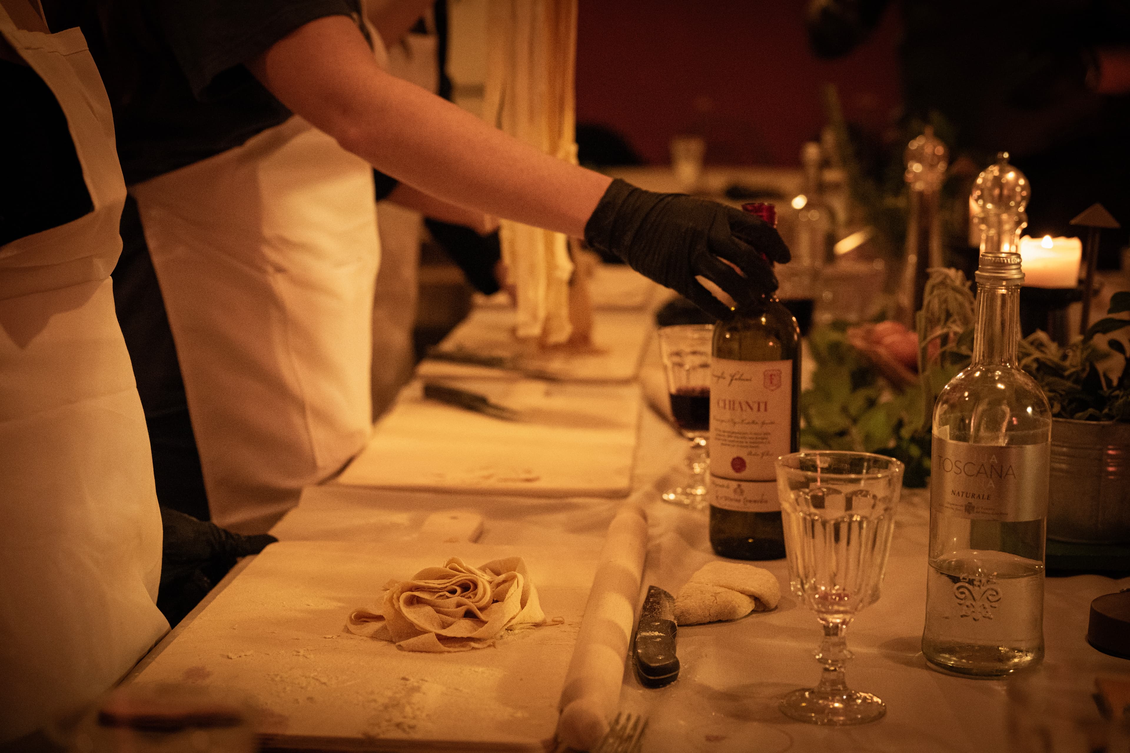 Chianti wine tasting